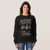 Sweatshirt Nous sommes plus que de simples amis de bowling No (Devant entier)