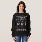 Sweatshirt Nous sommes plus que de simples amis de golf Nous (Devant entier)