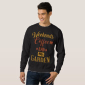 Sweatshirt Nous vous enracinons Funny Garden Root Vegetable (Devant entier)
