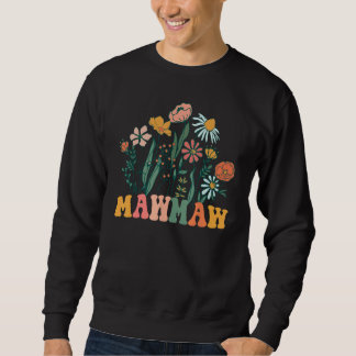 Sweatshirt Nouveau Fleur sauvage MAWMAW Premier anniversaire