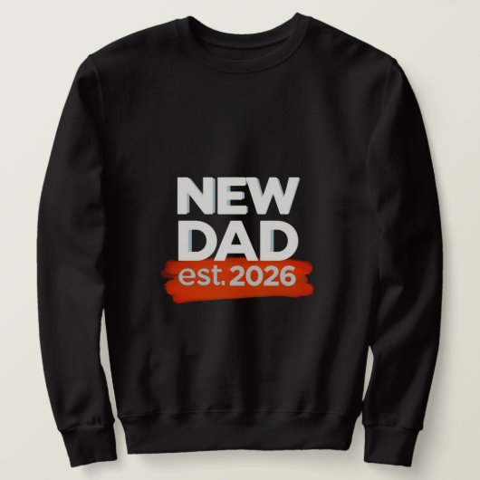 Sweatshirt NOUVEAU PÈRE - fondé en 2026 (Design devant)