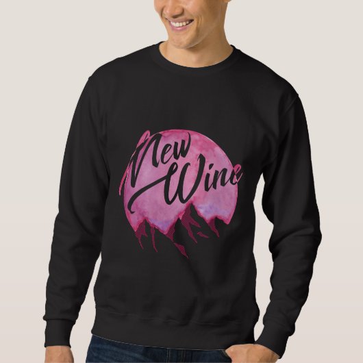 Sweatshirt Nouveau vin (Devant)