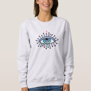 Sweatshirt Nouvel Âge Mystique Spirituelle Troisième Oeil Yog