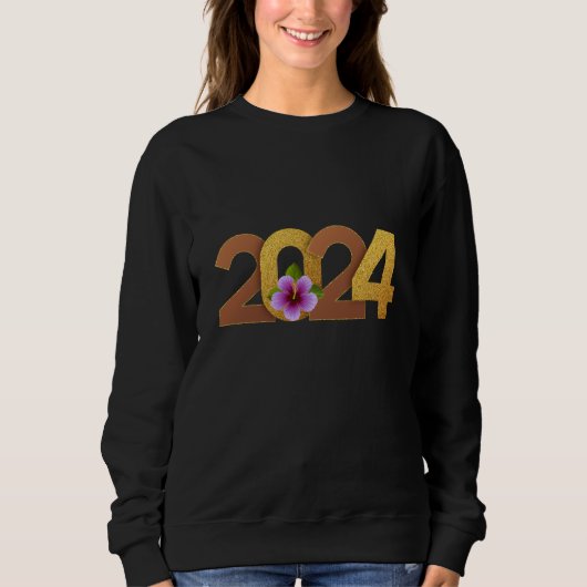 Sweatshirt Nouvel An 2024 (Devant)