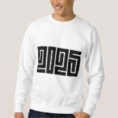 Sweatshirt Nouvel an 2025 (Devant)