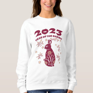 Sweatshirt Nouvel An chinois 2023 - Année du Lapin