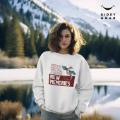 Sweatshirt Nouvel An Nouveautés Dragon Cherry Red