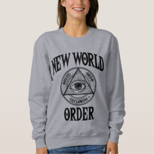 Sweatshirt Nouvel ordre mondial Illuminati
