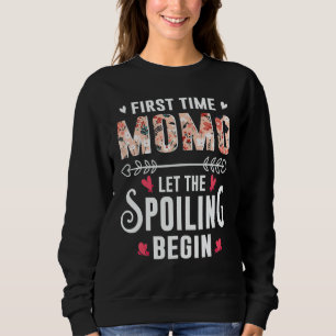 Sweatshirt Nouvelle grand-mère pour la première fois Momo lai