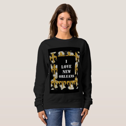 SWEATSHIRT NOUVELLE-ORLÉANS (Devant entier)