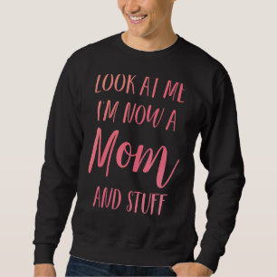 Sweatshirt Nouvelle Première Maman Attend Que Maman Soit À L'