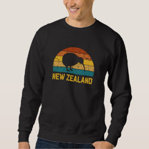 Sweatshirt Nouvelle-Zélande Kiwi Retro