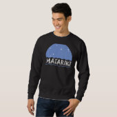 Sweatshirt Nouvelle-Zélande Sept Soeurs Maori Matariki 1a Fan (Devant entier)