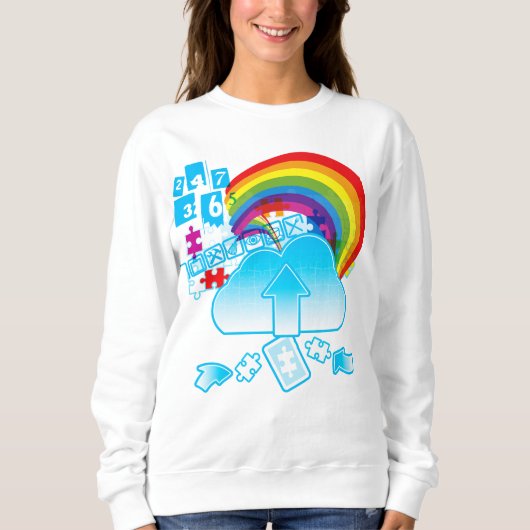 SWEATSHIRT NUAGE (Devant)