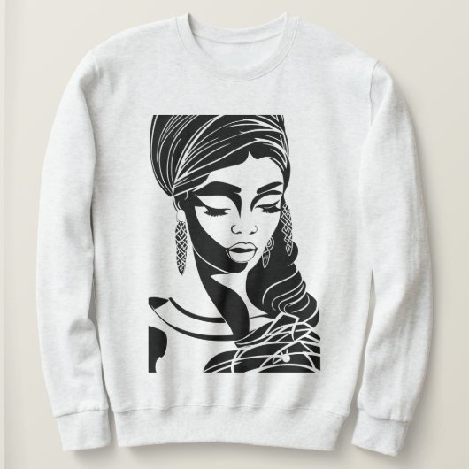 Sweatshirt Nubien (Design devant)