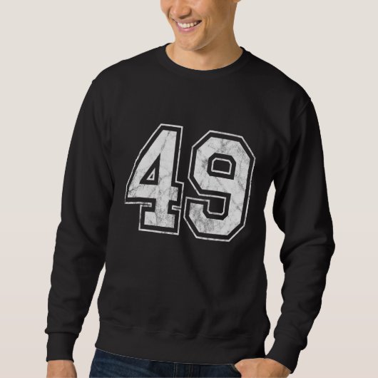 Sweatshirt Numéro 49 (Devant)
