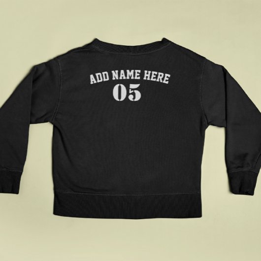 Sweatshirt Numéro de base-ball Vintage personnalisé Rétro