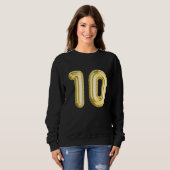Sweatshirt Numéro Dix 10 (Devant entier)