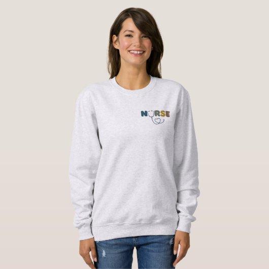 Sweatshirt Nurse apparel (Devant entier)