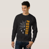 Sweatshirt O.G. WEB DESIGNERS Spider Mens Christian Halloween (Devant entier)
