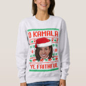 SWEATSHIRT O KAMALA VOUS ÊTES FIDÈLE (Devant)