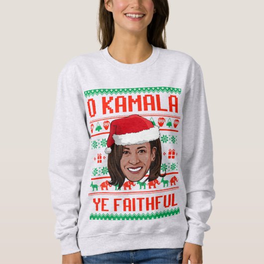 SWEATSHIRT O KAMALA VOUS ÊTES FIDÈLE (Devant)