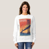 Sweatshirt Oakland, Californie (Devant entier)