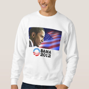 Sweatshirt Obama 2012 (patriote)