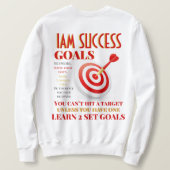 SWEATSHIRT OBJECTIFS (Design dos)