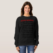 Sweatshirt Objectifs 2030 Innovative Visionary Motivational I (Devant entier)