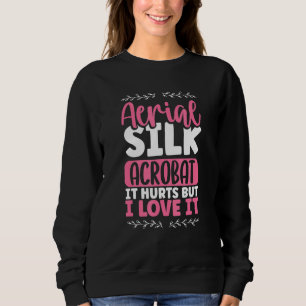 Sweatshirt Objets acrobatiques en soie acrobatiques en soie
