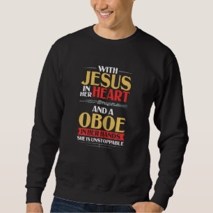 Sweatshirt Oboe Instrument Music Player Débutant Leçon Obois