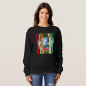 Sweatshirt Observation des oiseaux (Devant entier)