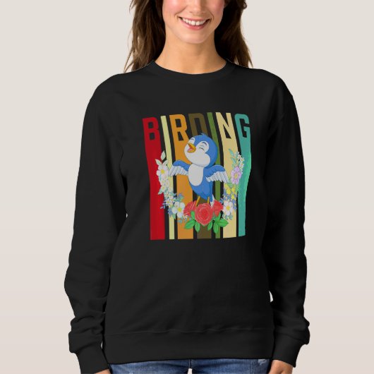 Sweatshirt Observation des oiseaux (Devant)