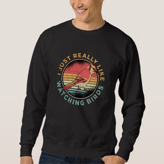 Sweatshirt Observation des oiseaux Comme observation des oise (Devant)