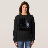 Sweatshirt Observation des oiseaux Propriétaire de pigeon d'o (Devant entier)