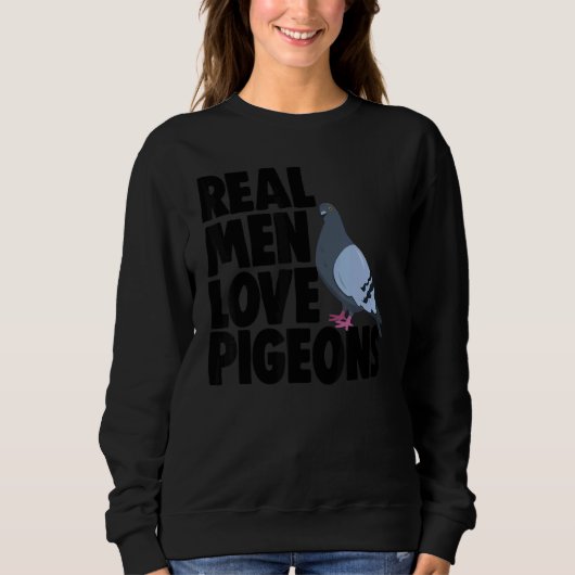 Sweatshirt Observation des oiseaux Propriétaire de pigeon d'o (Devant)