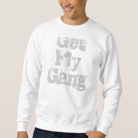 Sweatshirt Obtenez la bande de mouche (Devant)