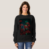 Sweatshirt Occult Grunge Flower Aesthetic Gothic Goth Sinner  (Devant entier)