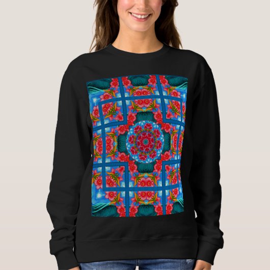 Sweatshirt Océan des colibris (Devant)