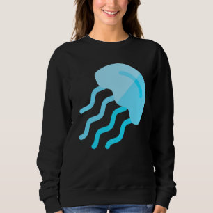 Sweatshirt Océan Sous-Eau Mer Jellée Poisson Jelly 6