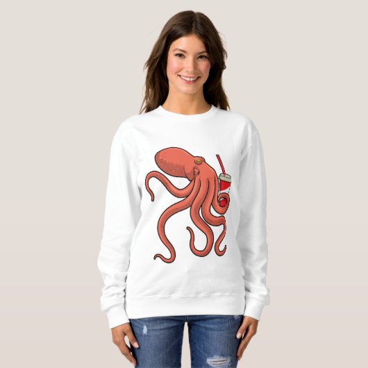 Sweatshirt Octopus (Devant entier)