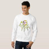 Sweatshirt Octopus comme plongeur avec étoile (Devant entier)