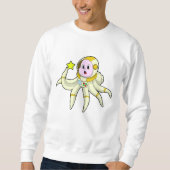 Sweatshirt Octopus comme plongeur avec étoile (Devant)