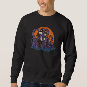 Sweatshirt Octopus Kraken Scuba Diver Ship Zookeeper Pirate D