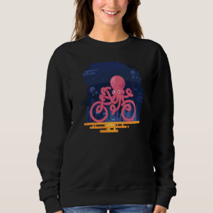 Sweatshirt Octopus Vélo Pour Travailler Un Vélo Magnifique Vé