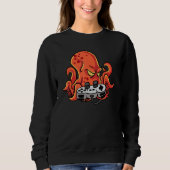 Sweatshirt Octopus Video Gamer Avec Contrôleur Console Jeu P (Devant)