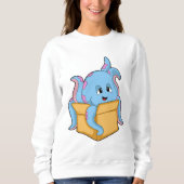 Sweatshirt Octopus with Packet. (Devant)