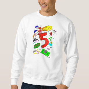 Sweatshirt Ode à cinq hommes