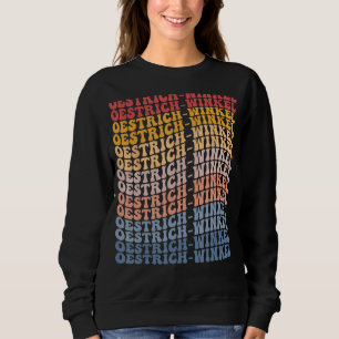 Sweatshirt Oestrich-Winkel City Rétro Super